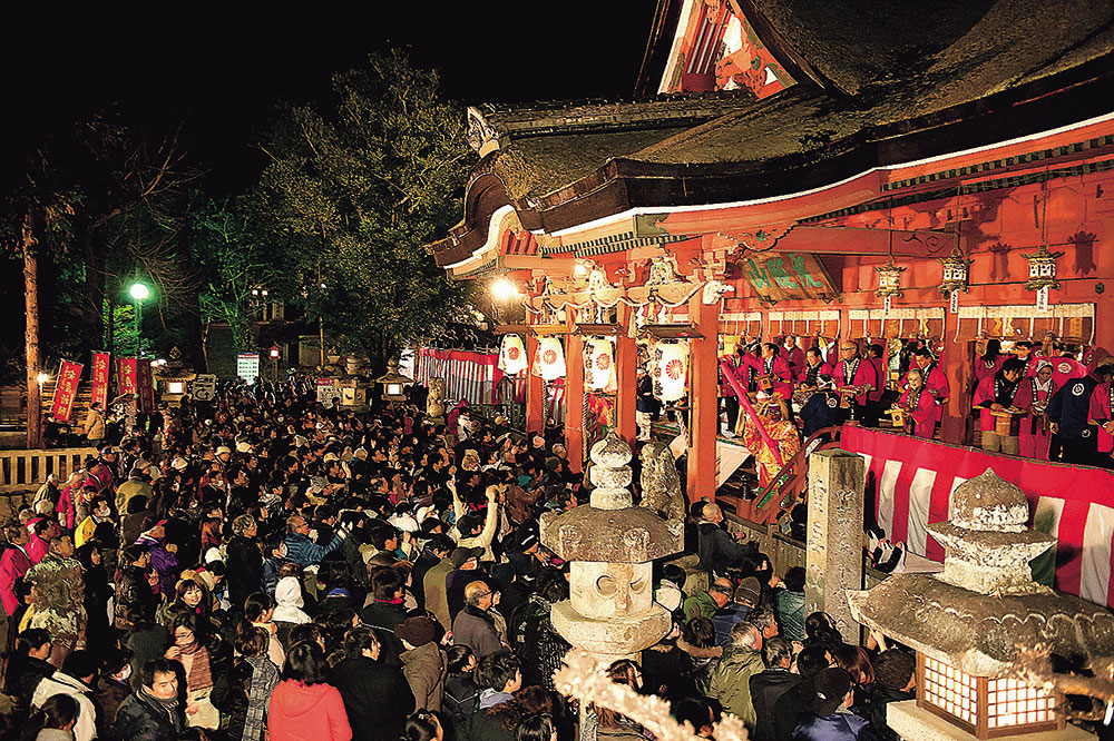 節分祭・ほら吹き放談神事